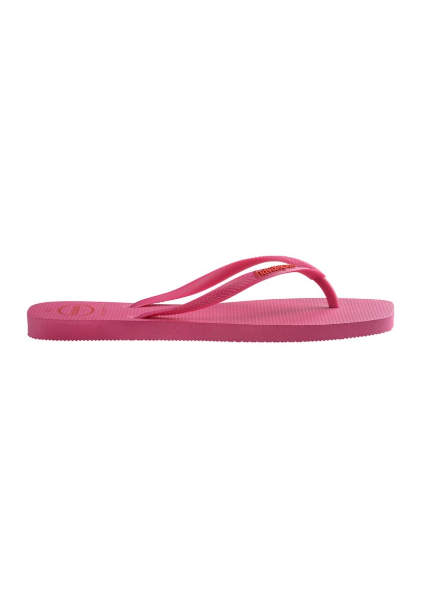 Slim Square Logo Sandals