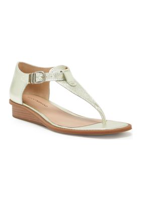 Lucky brand women's kennette best sale wedge sandals