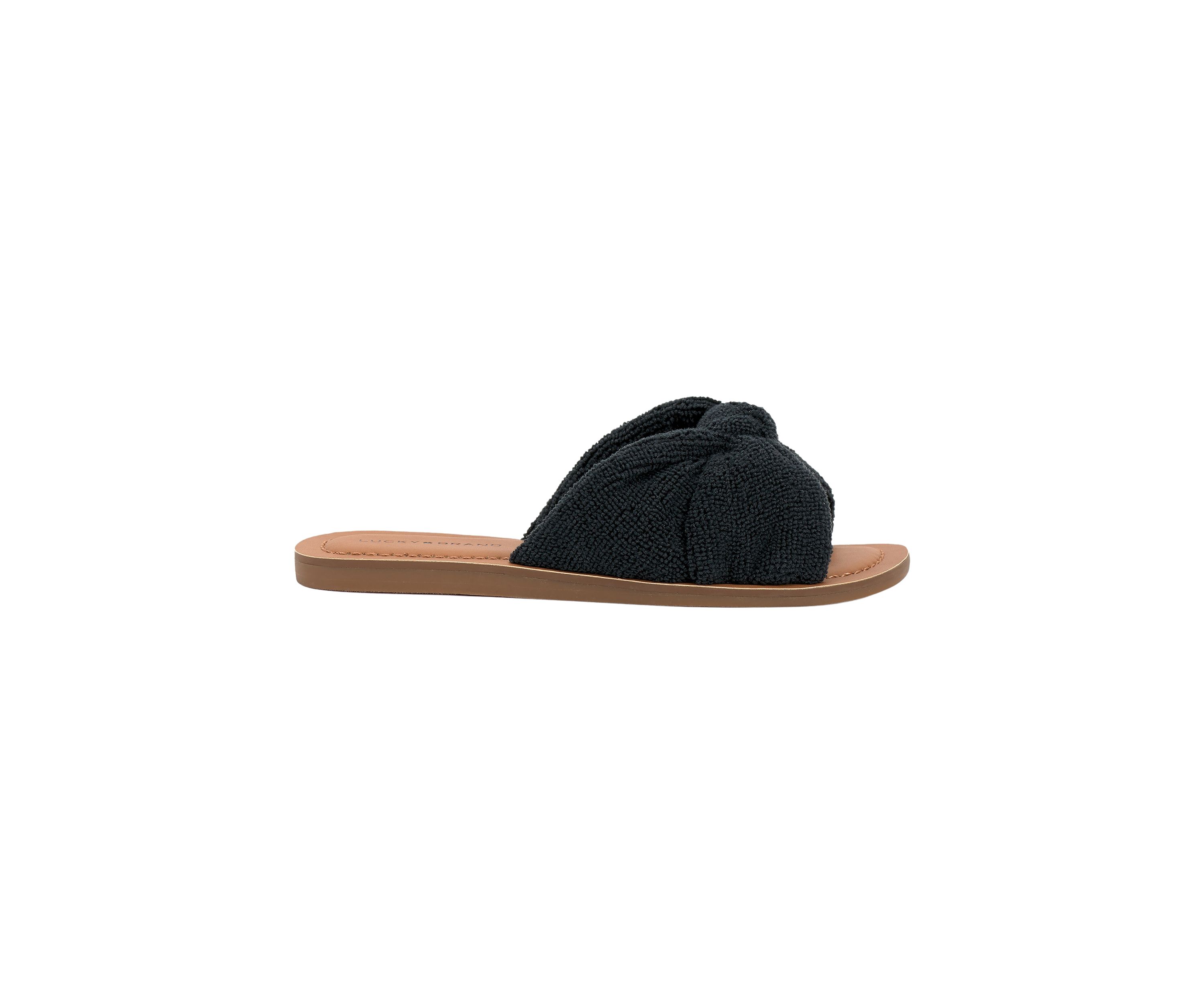 Brittani Cross  Band Slide Sandals