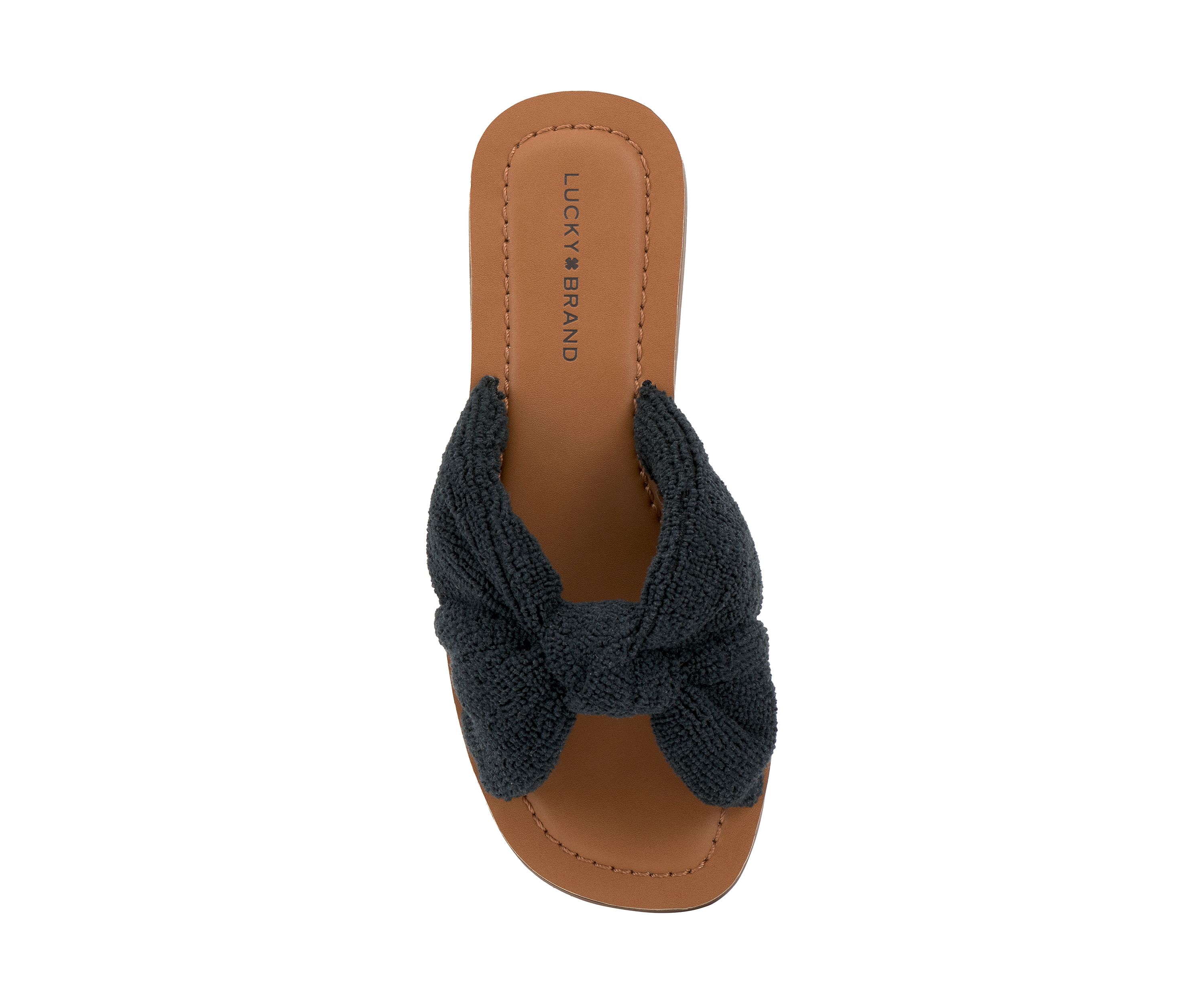 Brittani Cross  Band Slide Sandals