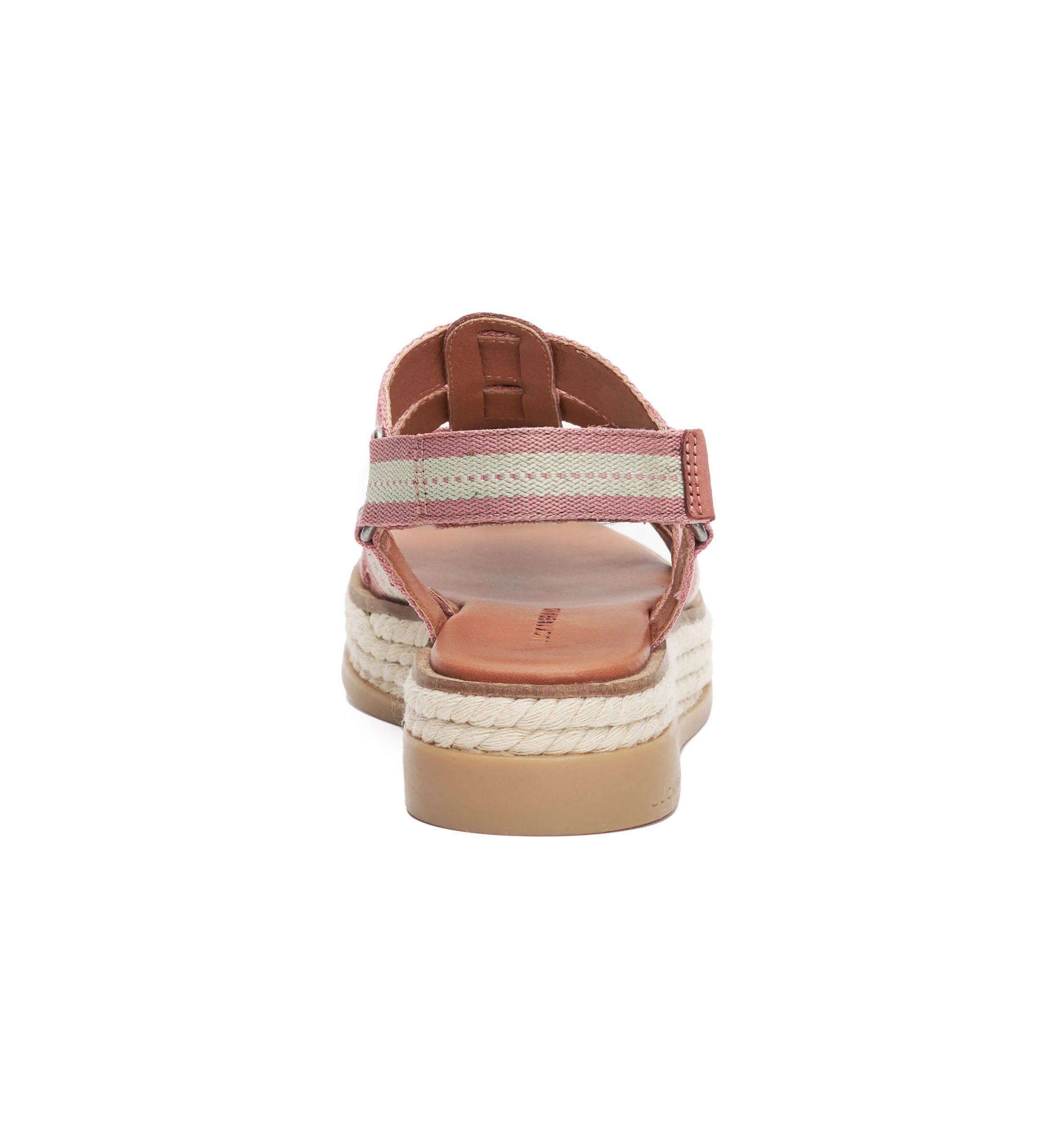 Emliey Strappy Rope Flatform Sandals