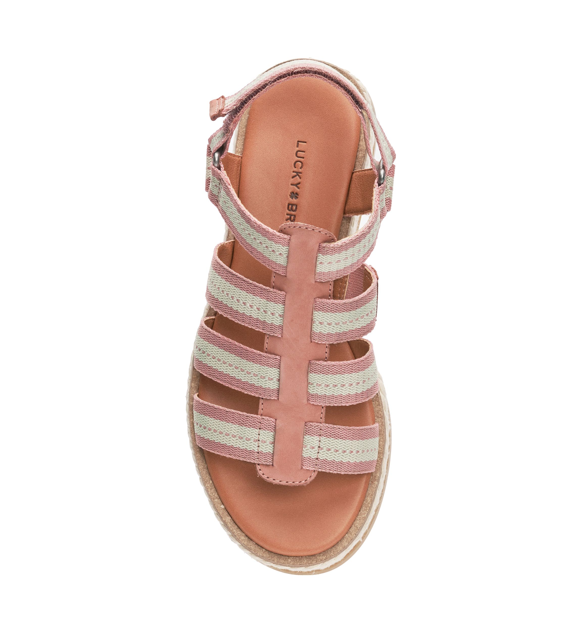 Emliey Strappy Rope Flatform Sandals