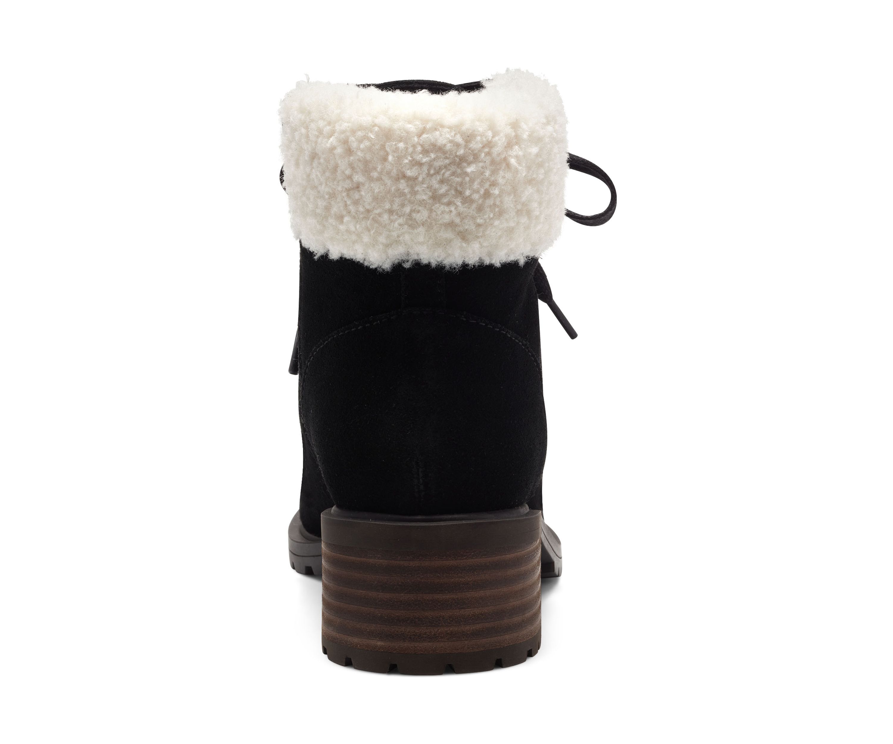 Jacenia Lace Up  Shearling Boots