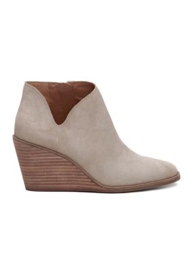 Lucky brand hot sale tan booties