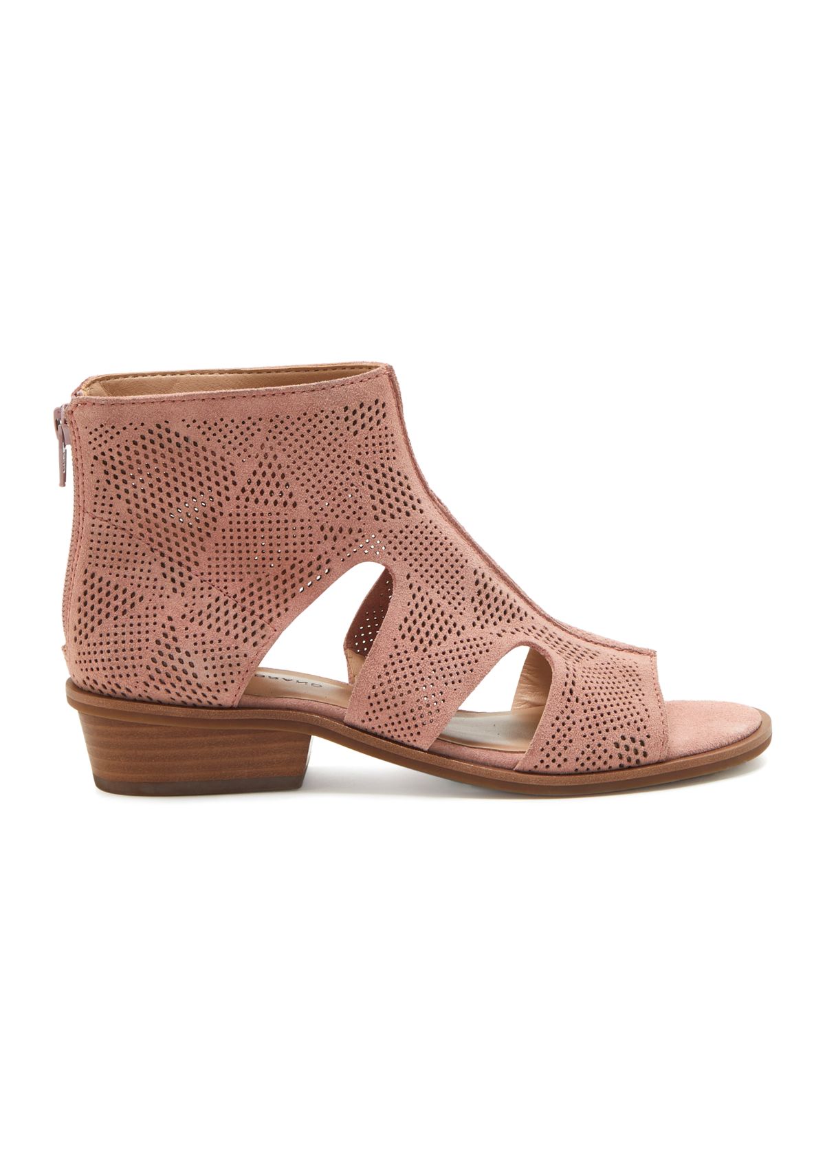 Sicole Perforated Zip Sandals
