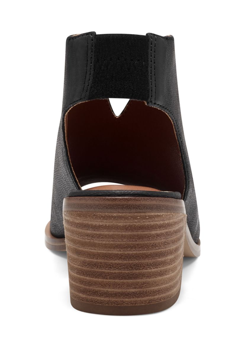 Terif Stacked Heeled Sandals