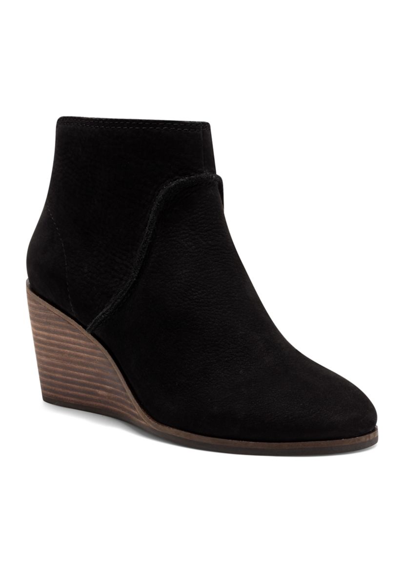 Zanta Wedge Booties