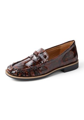 Adrienne Vittadini Women's Wink Glossy Loafers, 10M