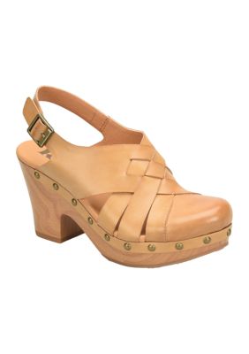 Korks augustine hot sale leather cutout sandal