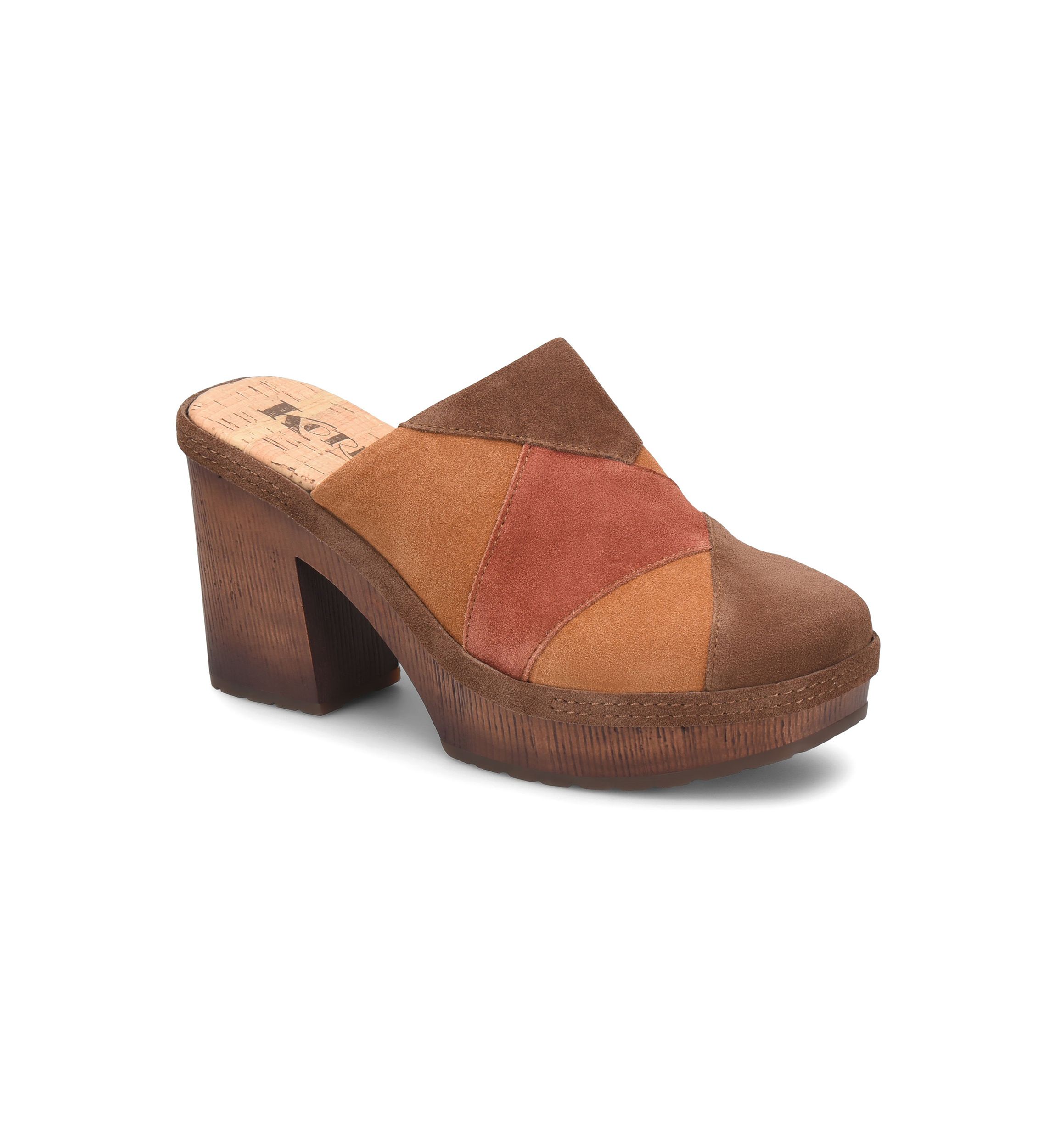 Marla Patchwork Clogs