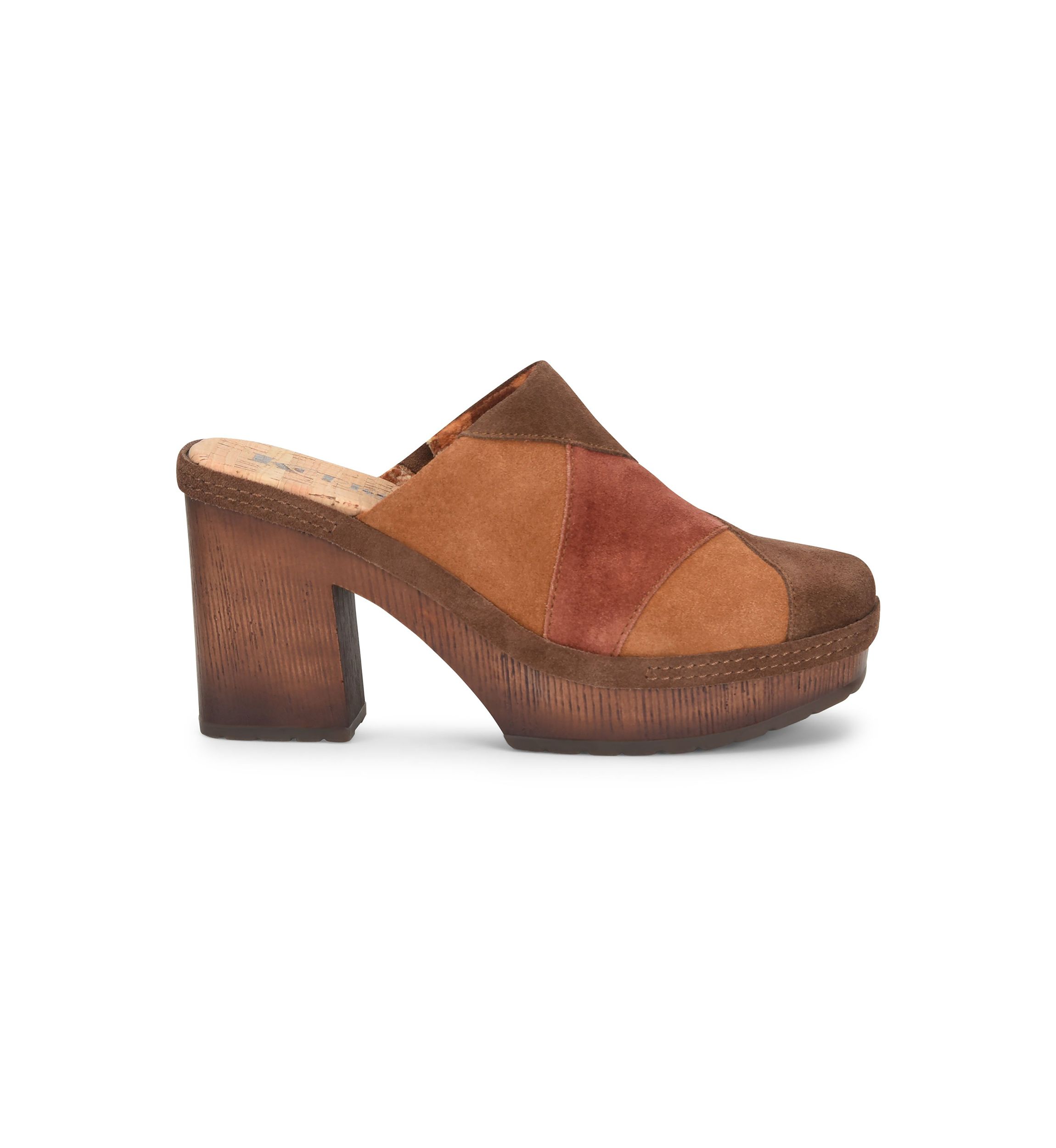 Marla Patchwork Clogs