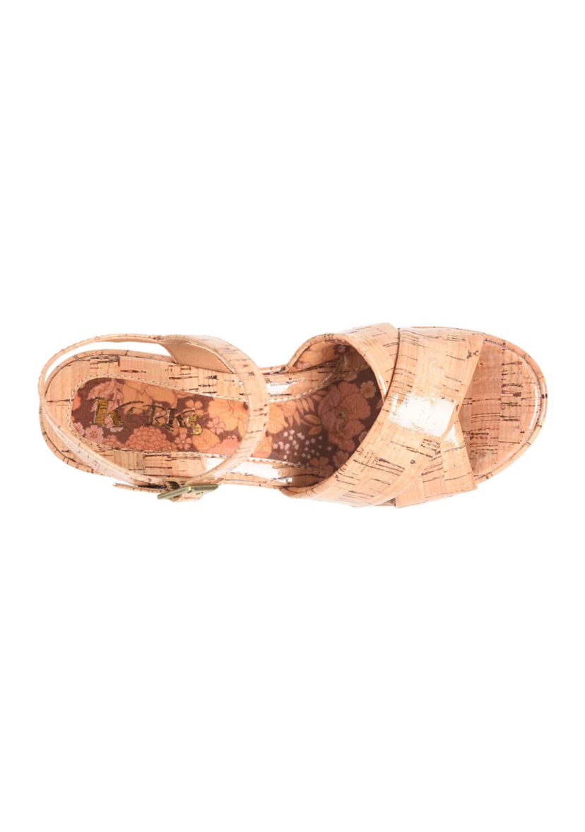 Womens Calda Platform Comfort Sandals