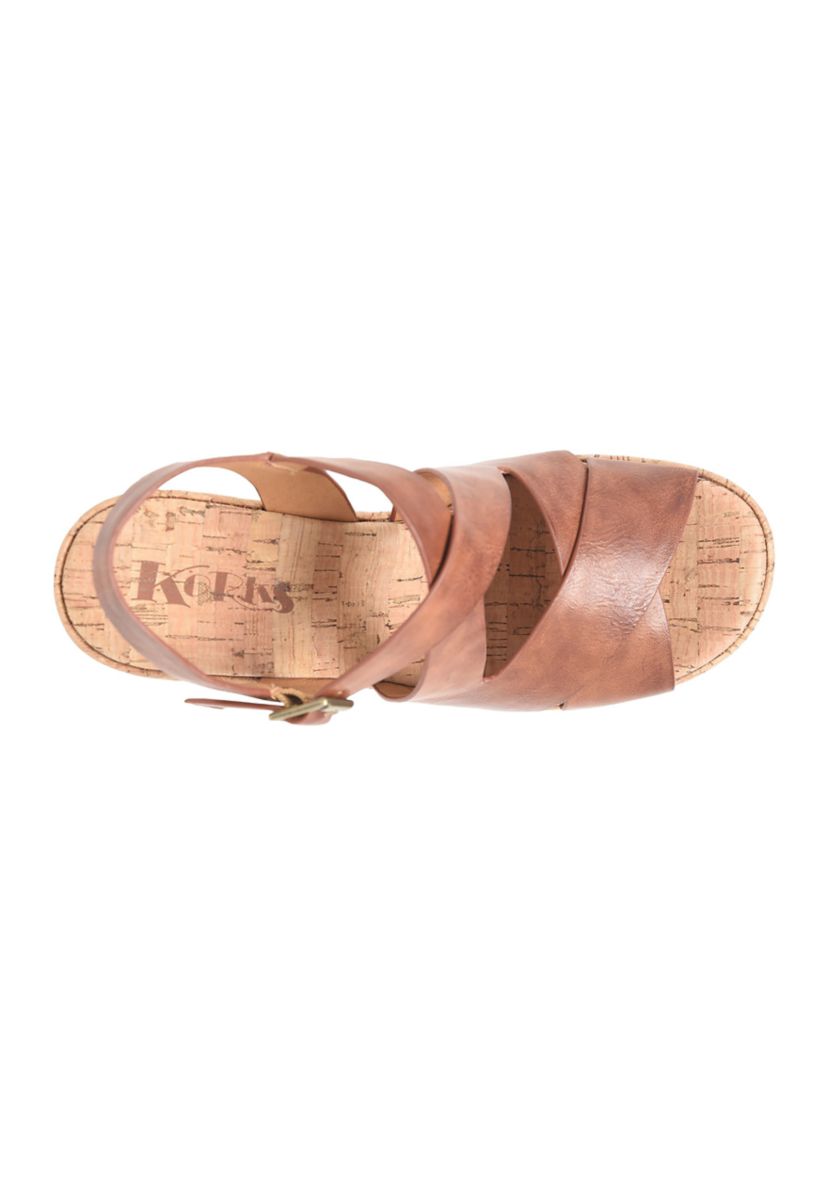 Brigette Comfort Wedge Sandals 