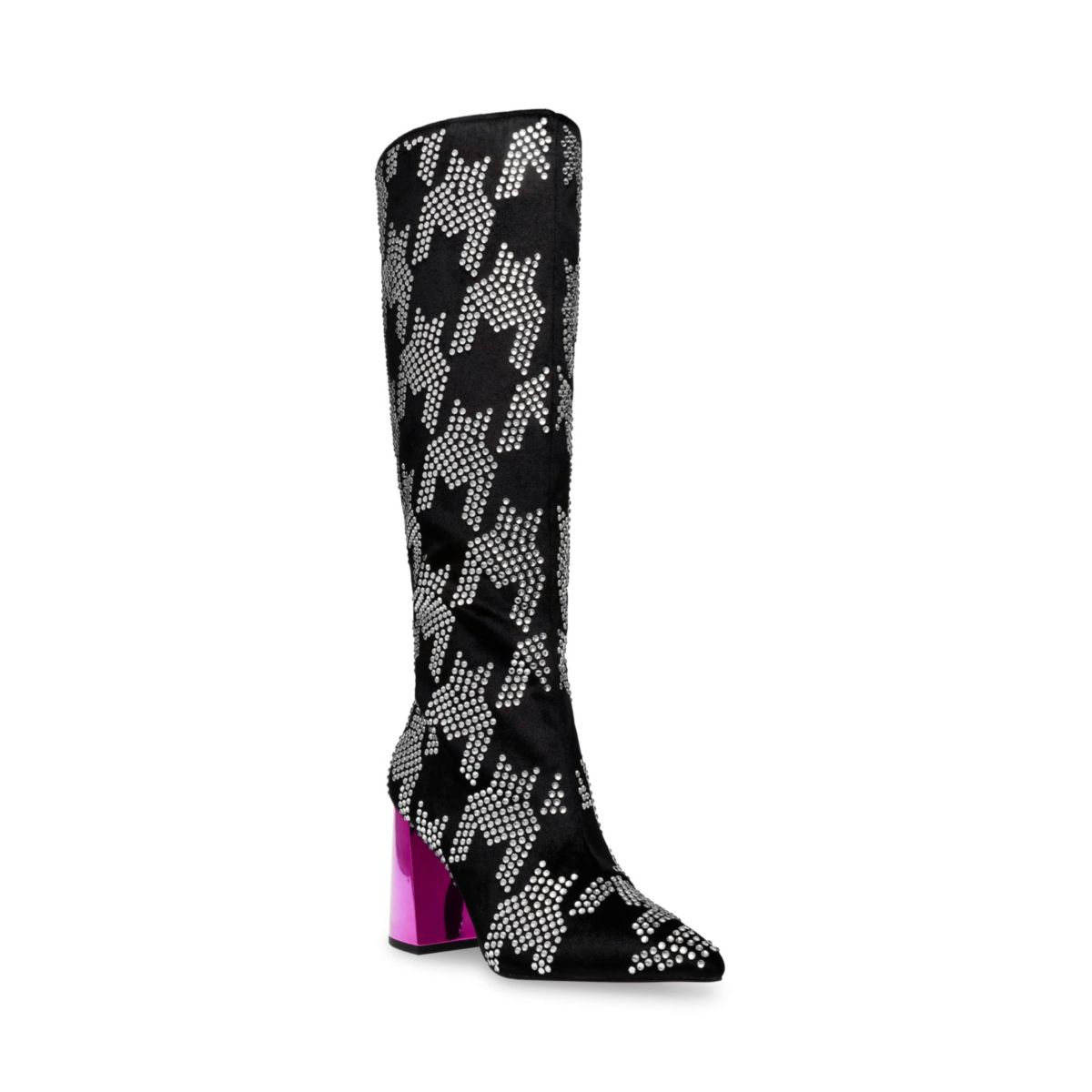 Naomy Houndstooth Tall Shaft Boot