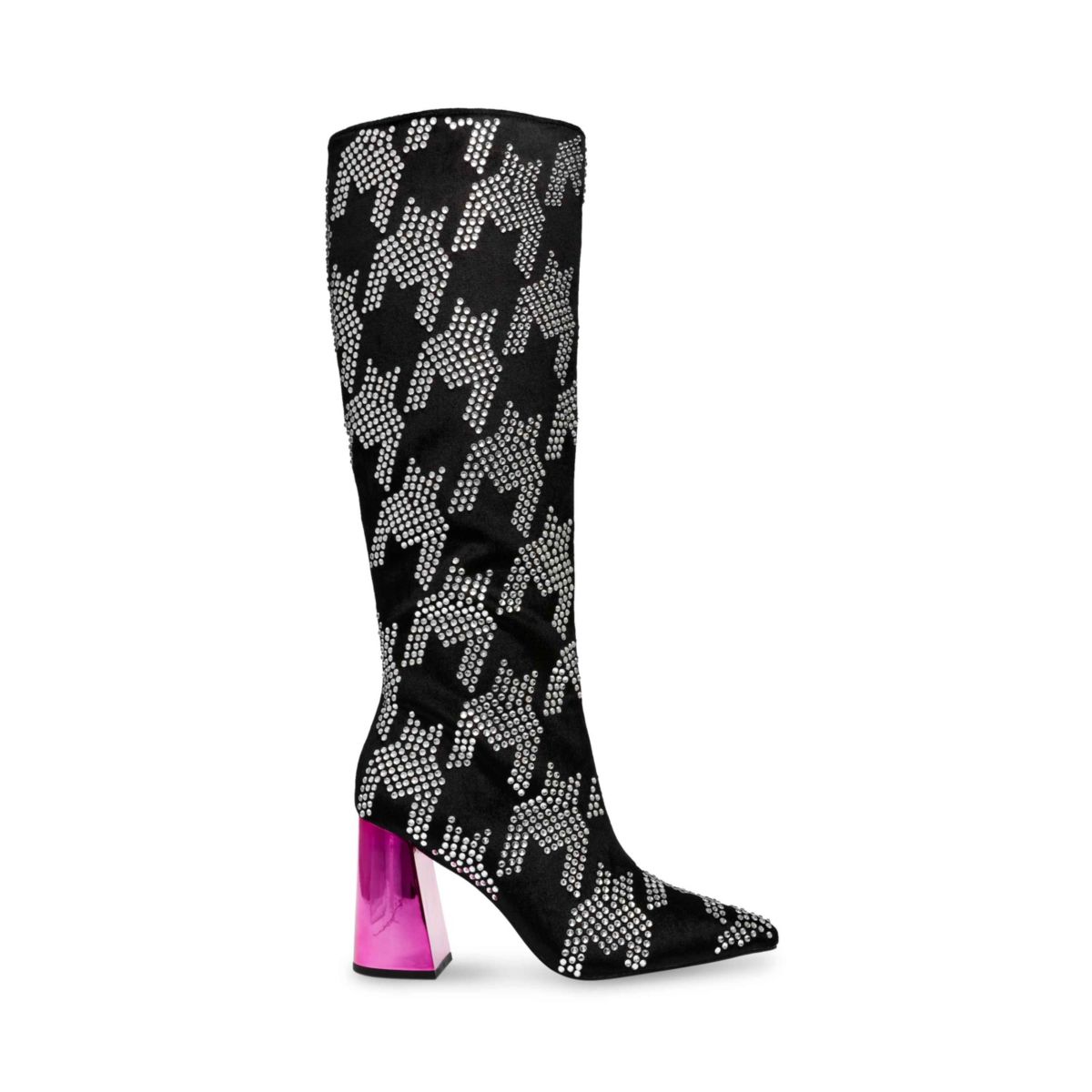 Naomy Houndstooth Tall Shaft Boot
