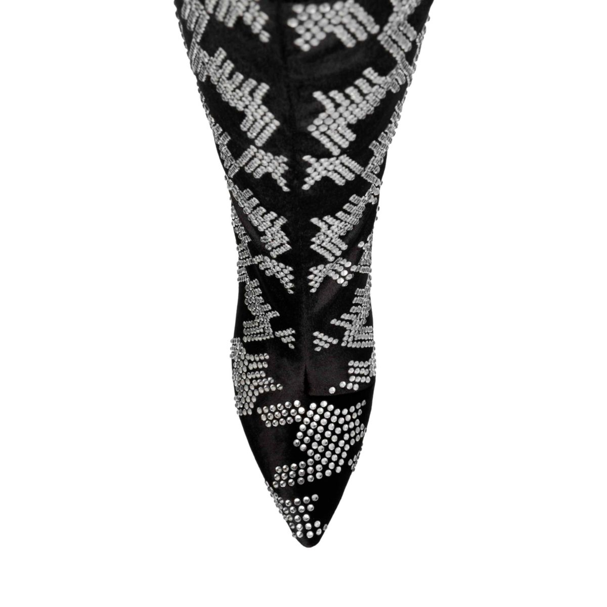 Naomy Houndstooth Tall Shaft Boot