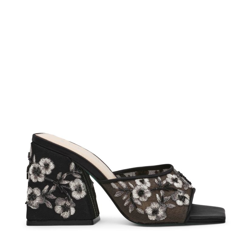 Roo Embroidered Mule