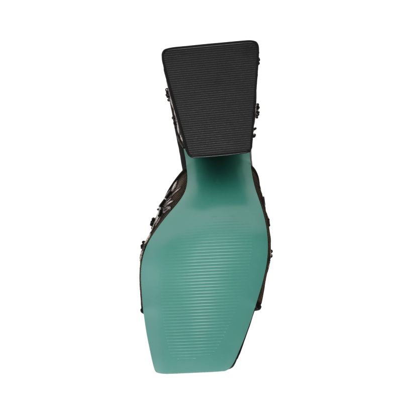 Roo Embroidered Mule