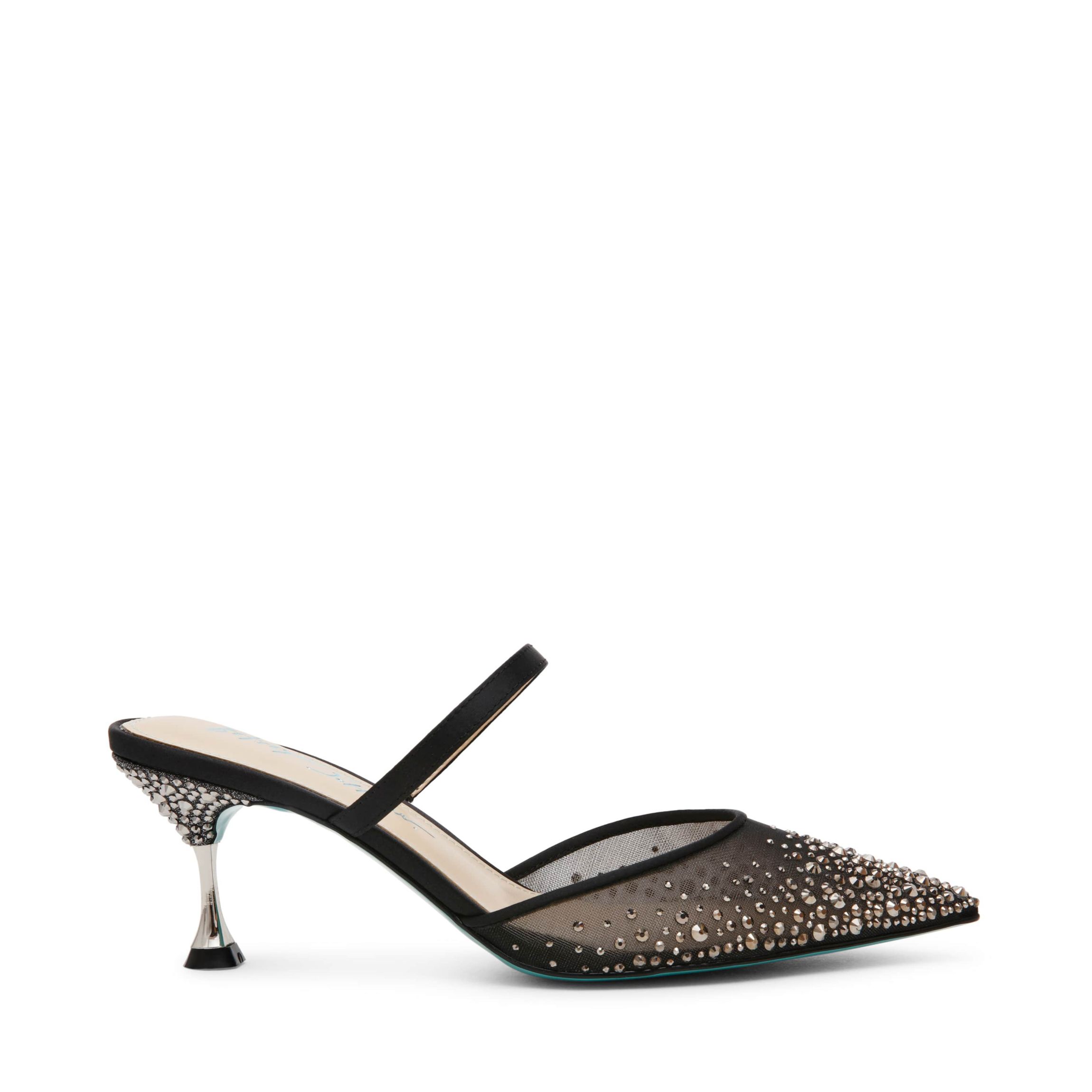 Tomy Mesh Rhinestone Mule