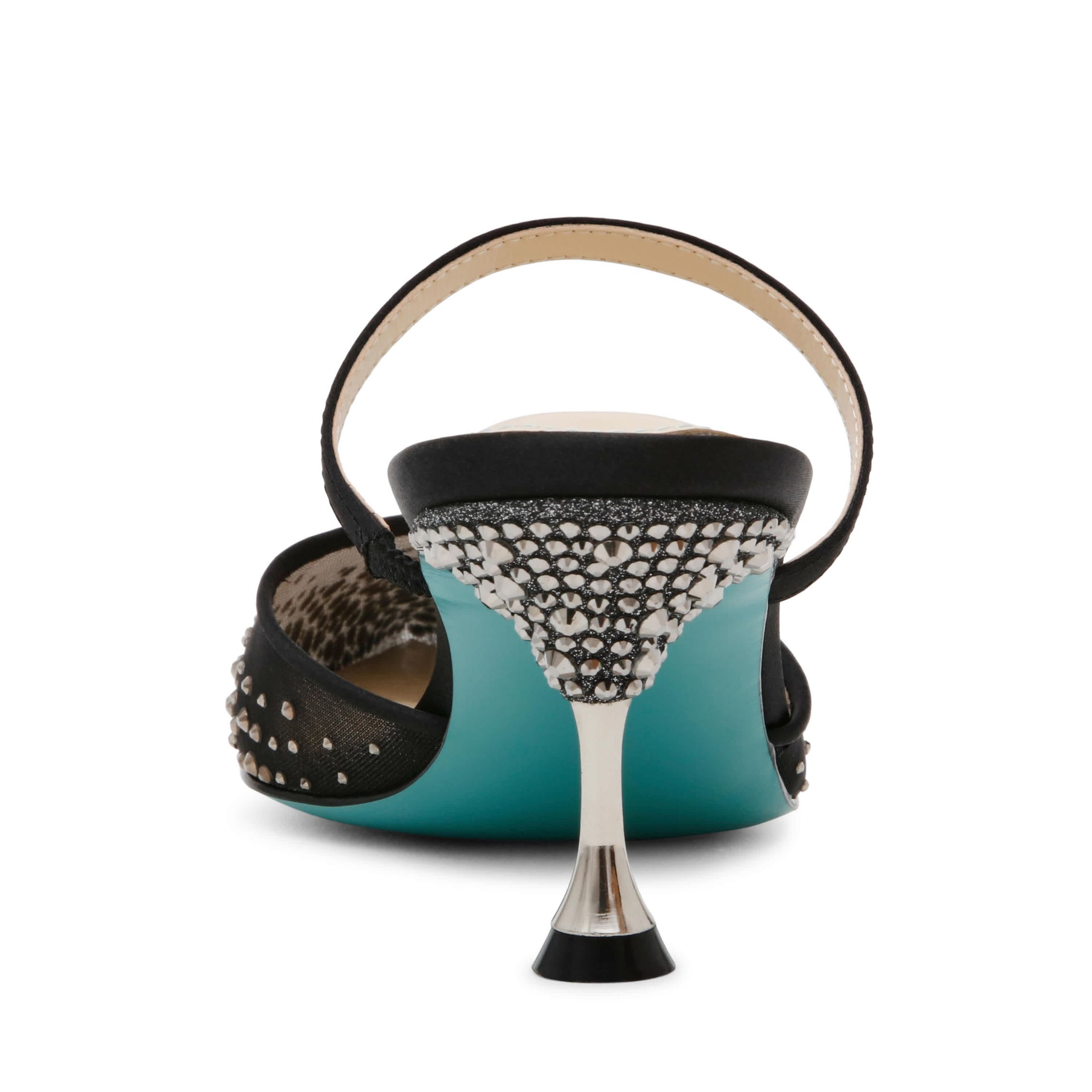 Tomy Mesh Rhinestone Mule