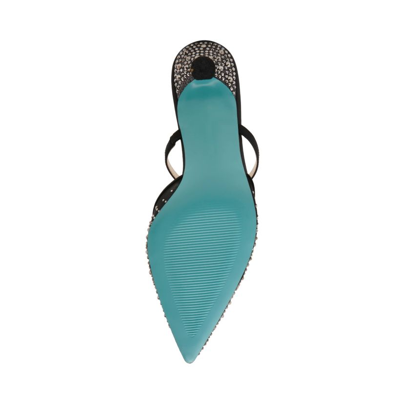Tomy Mesh Rhinestone Mule