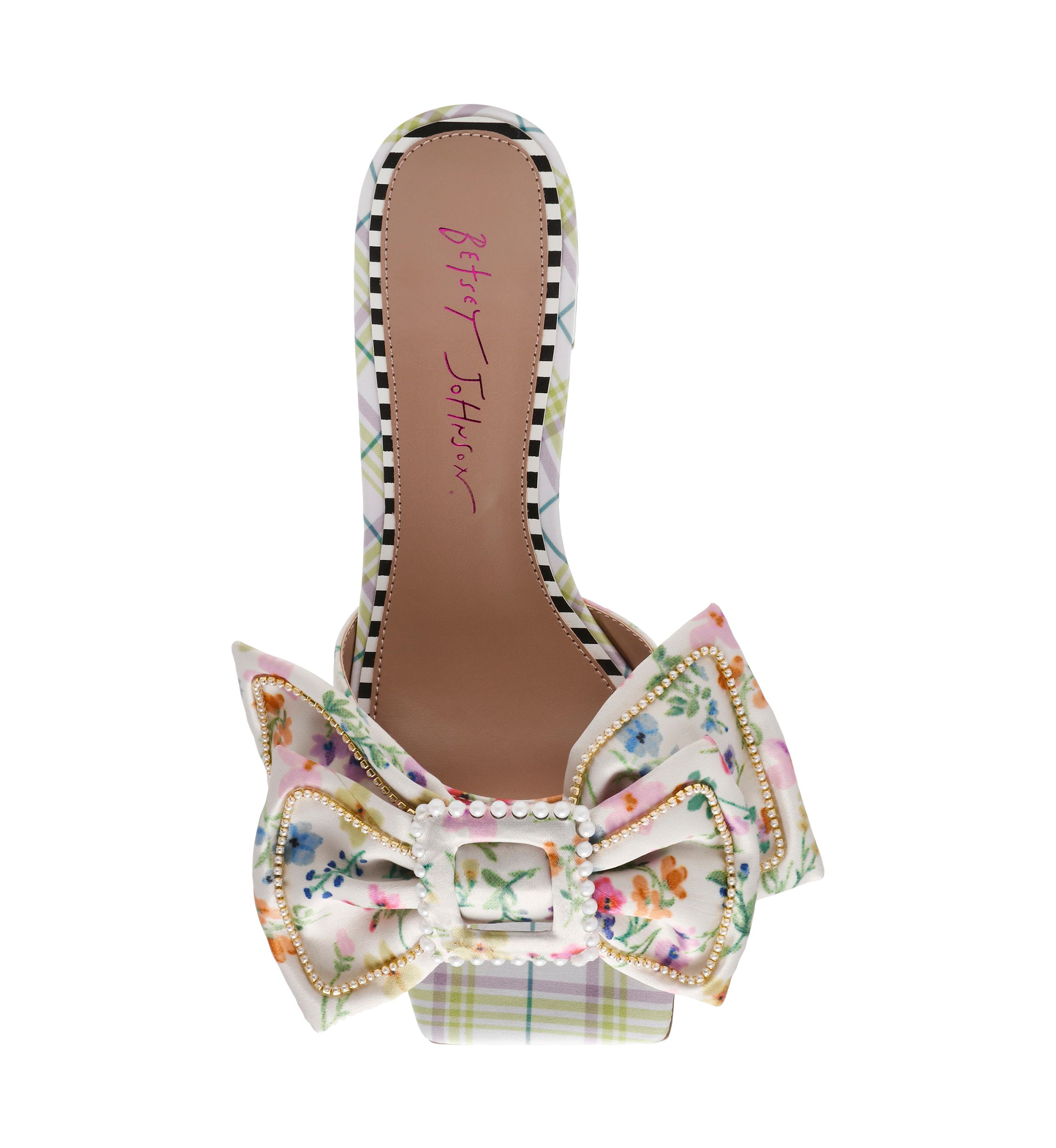 Garnet Big Bow Sandals