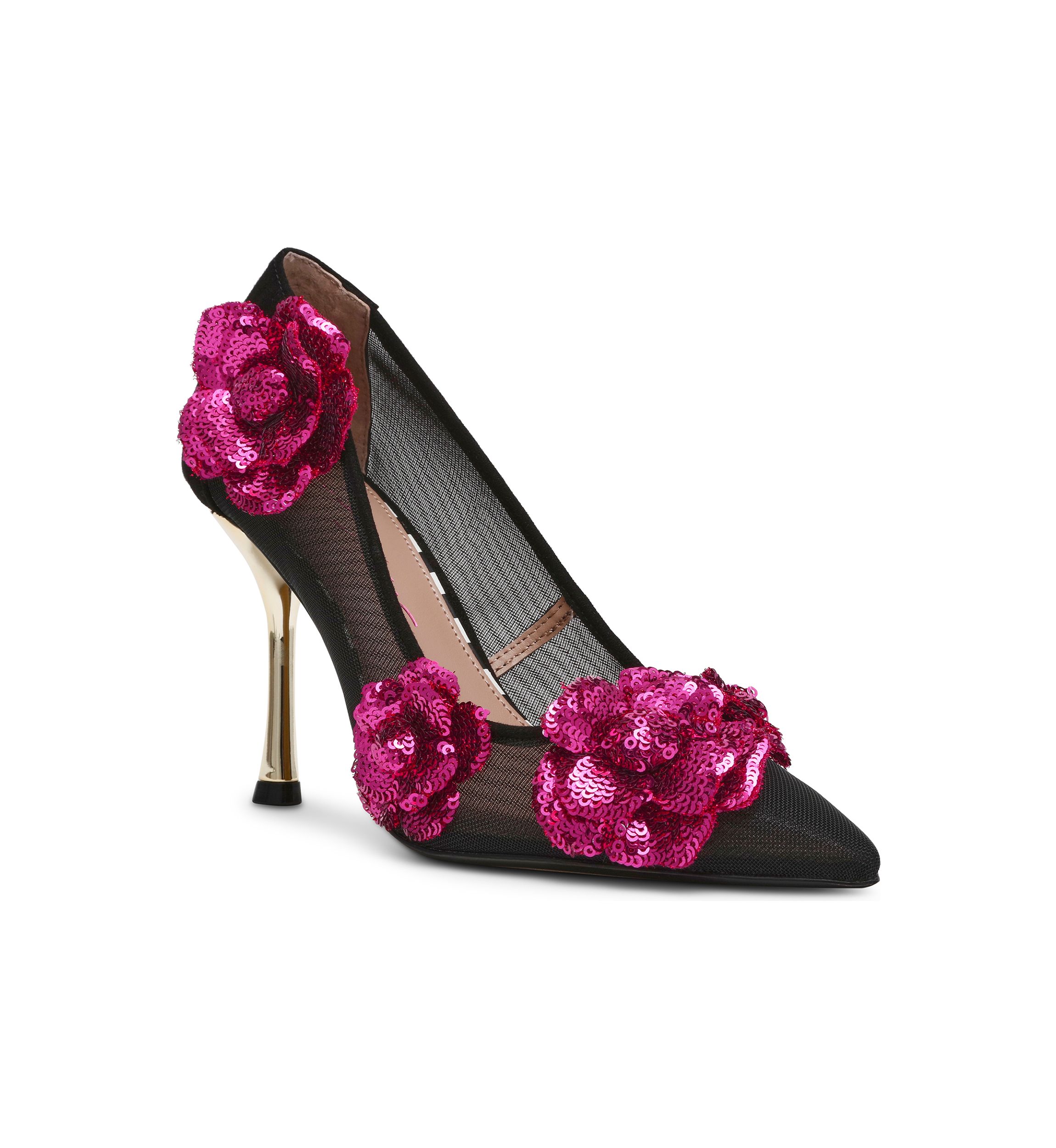 Rossa Mesh Heels