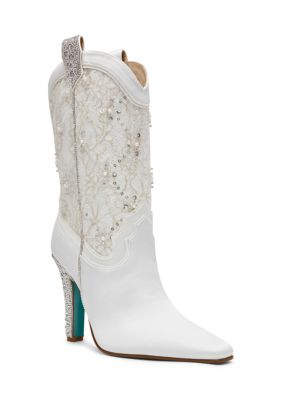 Betsey Johnson Women's Bruno Western Boots, 9.5M