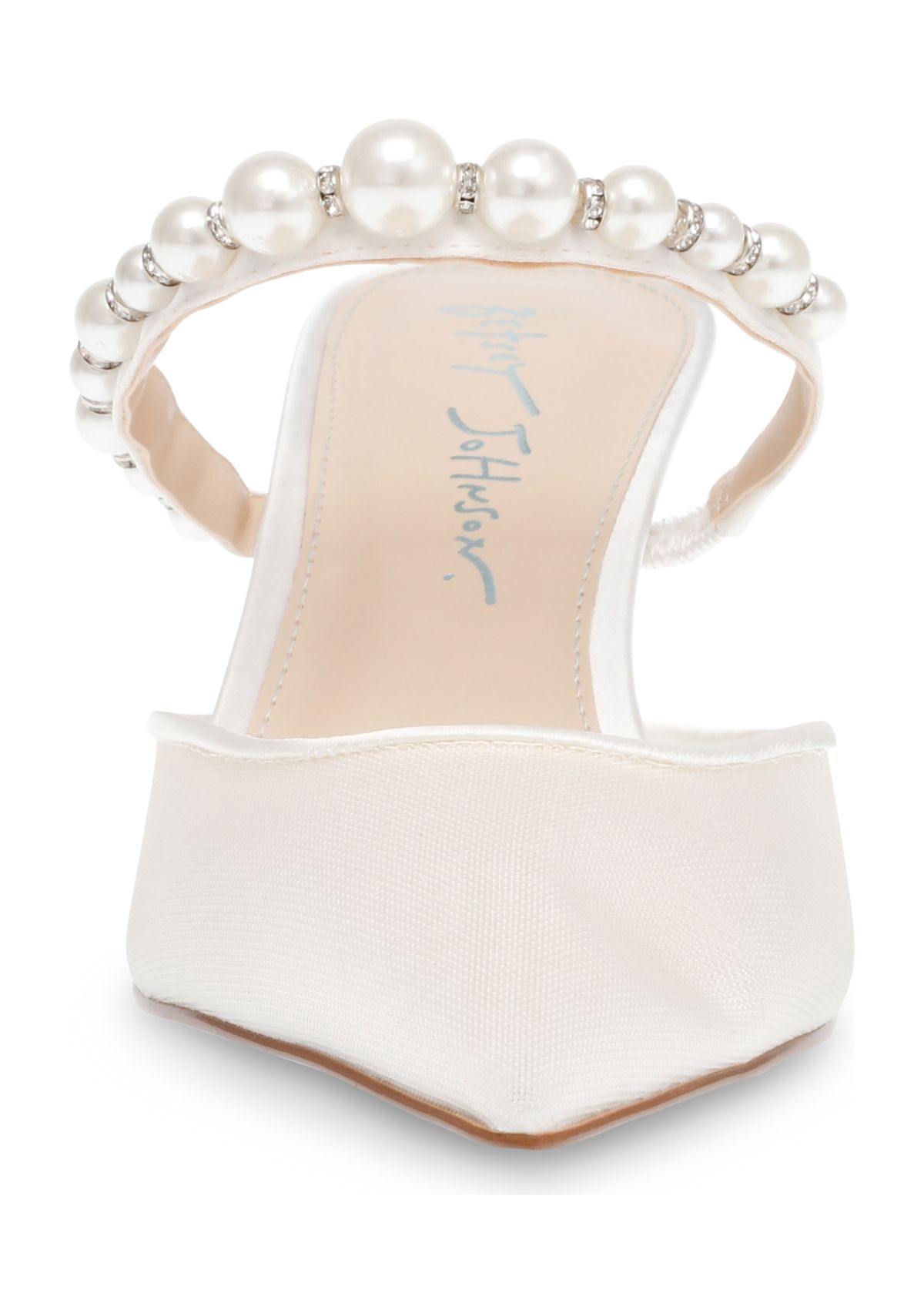 Evey Pointed Toe Mesh Heels