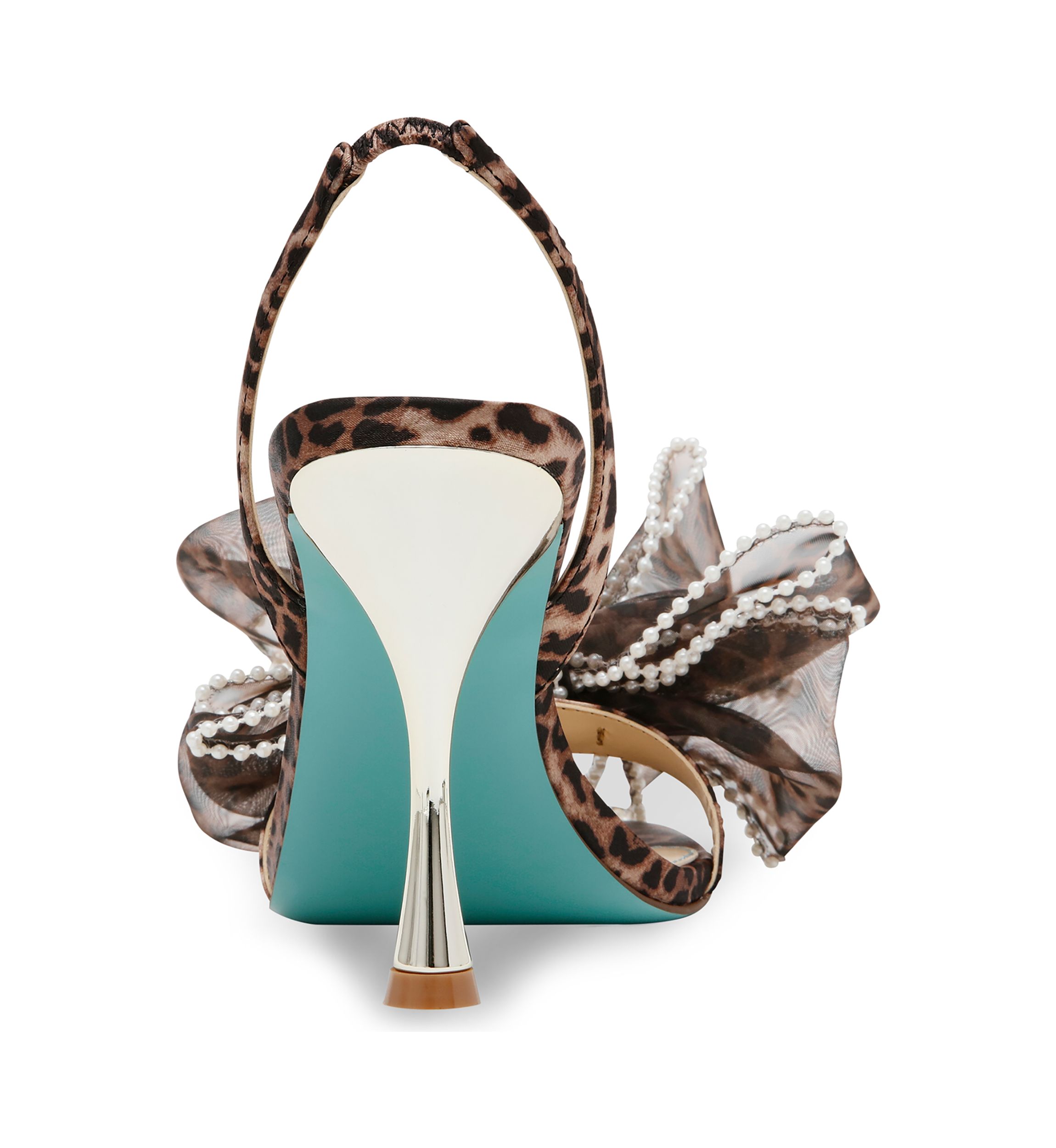 Fawn Pearl Bow Sandals
