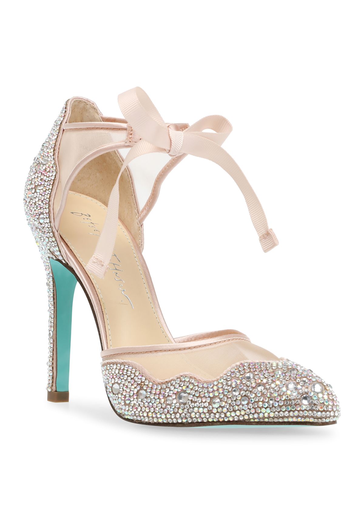 Iris Rhinestone Pump