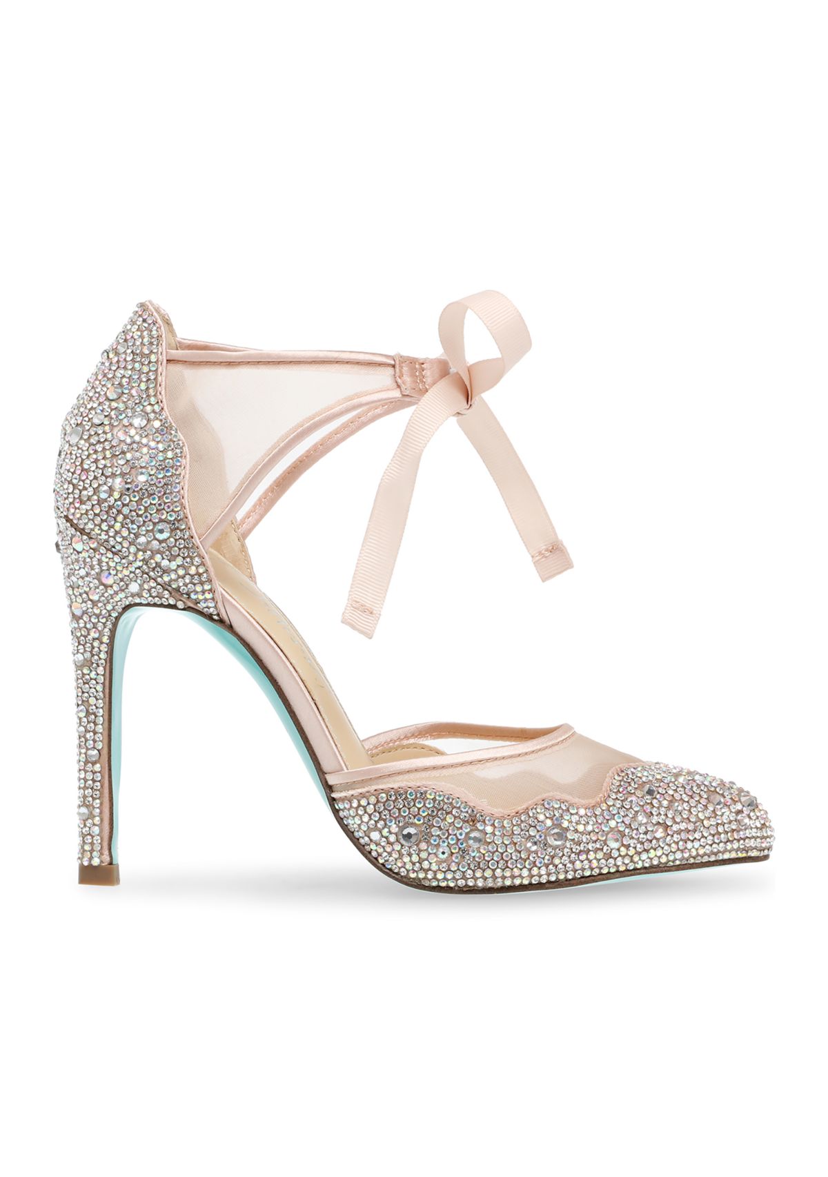 Iris Rhinestone Pump