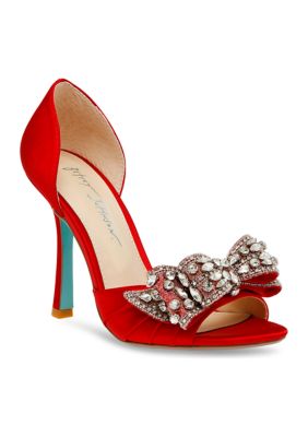 Betsey Johnson Landn Heeled Sandals belk