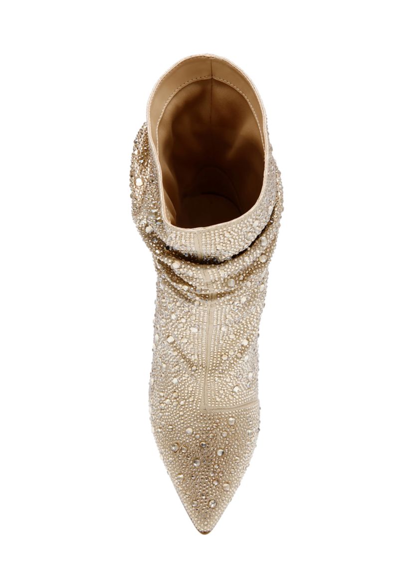 Mac Rhinestone Booties