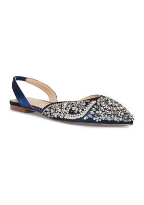 Blue by Betsey Johnson Womens Sb-Molly Pointed Toe Flat