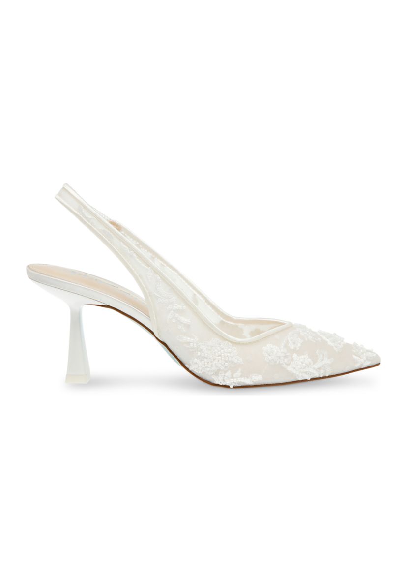 Nikki Embellished Slingback Pumps