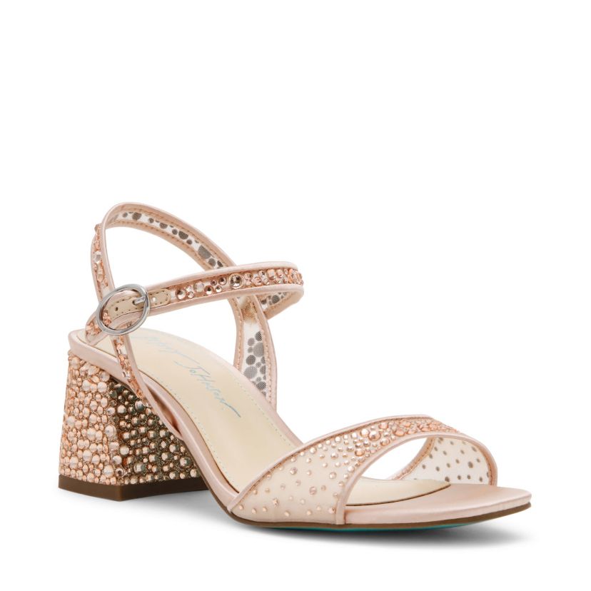 Otis Rhinestone Mesh Dress Sandal