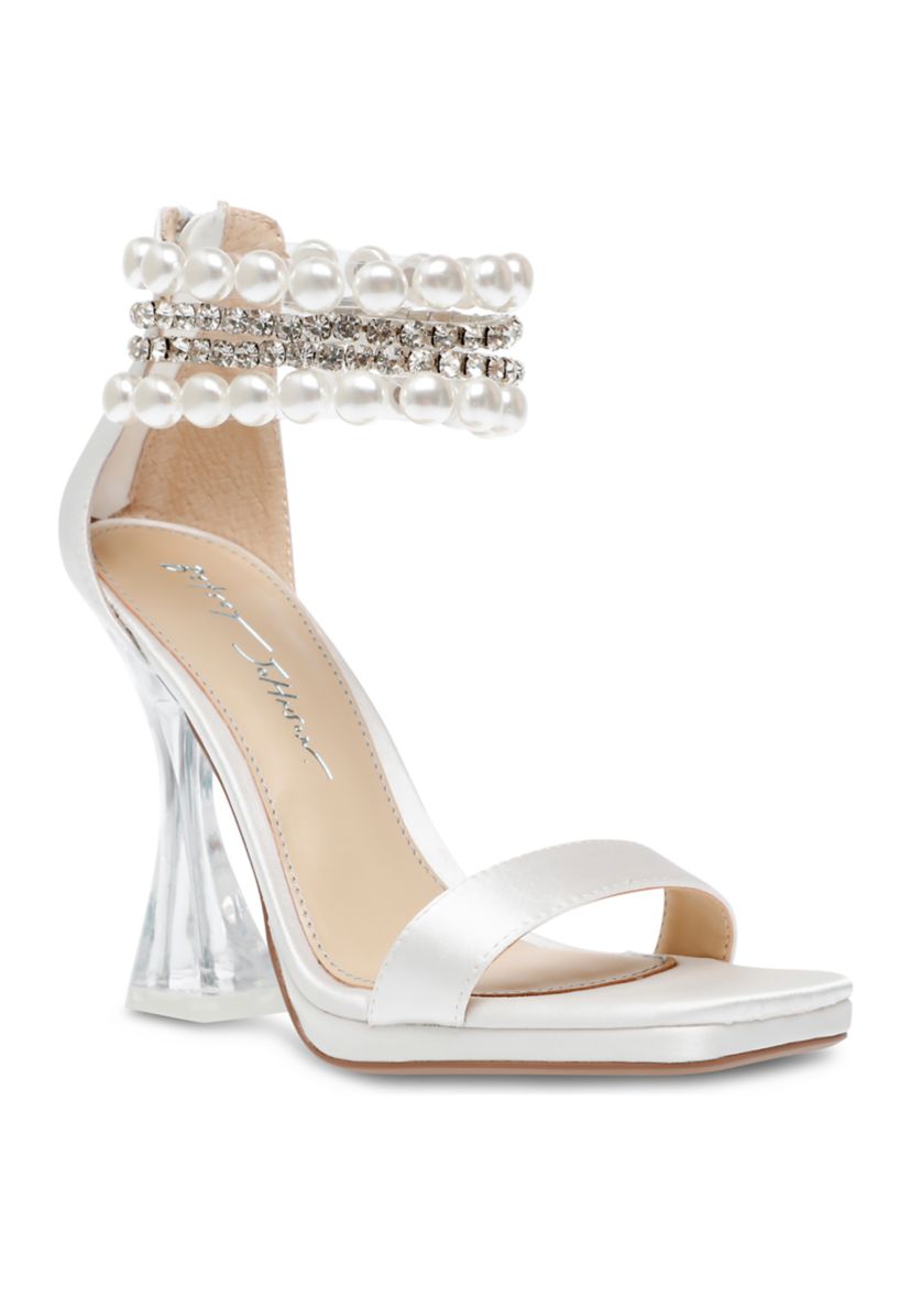 Rider Pearl Platform Heels