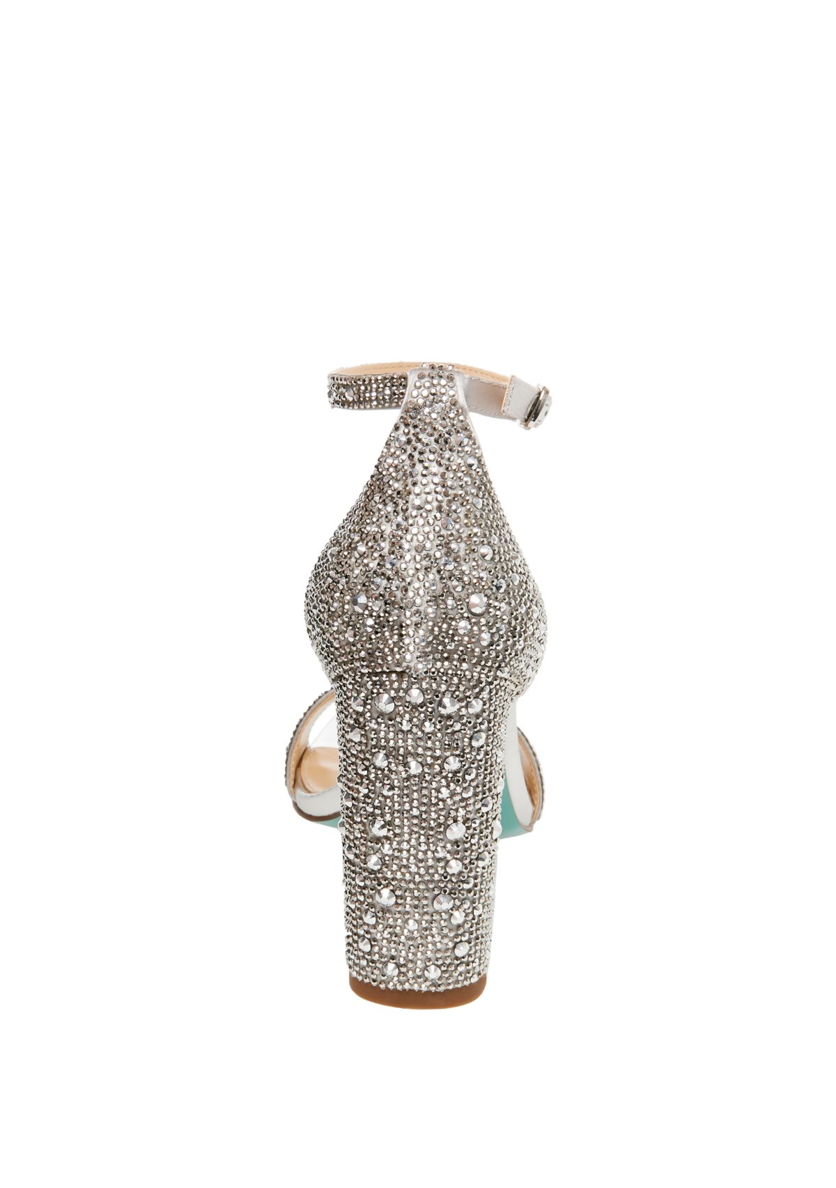 Rina Rhinestone Block Heel Sandals
