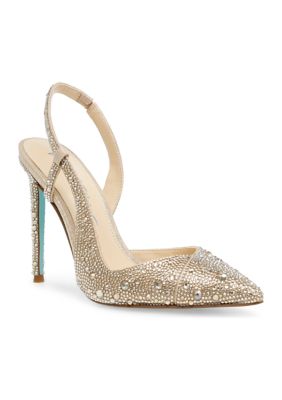 Betsey Johnson Rocky Slingback Heels | belk