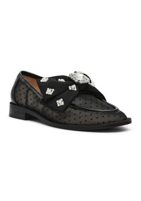 Betsey Johnson Women's Seth Flats, Black, 9.5M