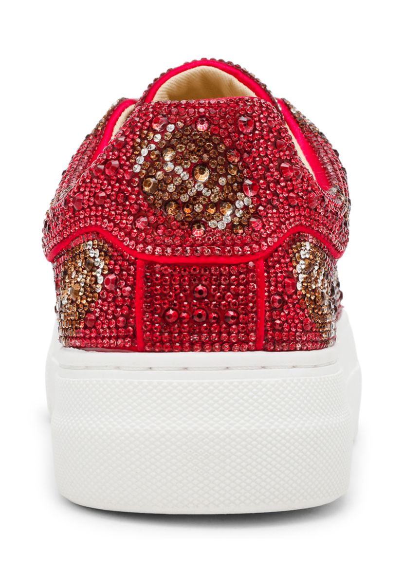 Betsey Johnson Sidny Platform Sneakers in Gray | Lyst