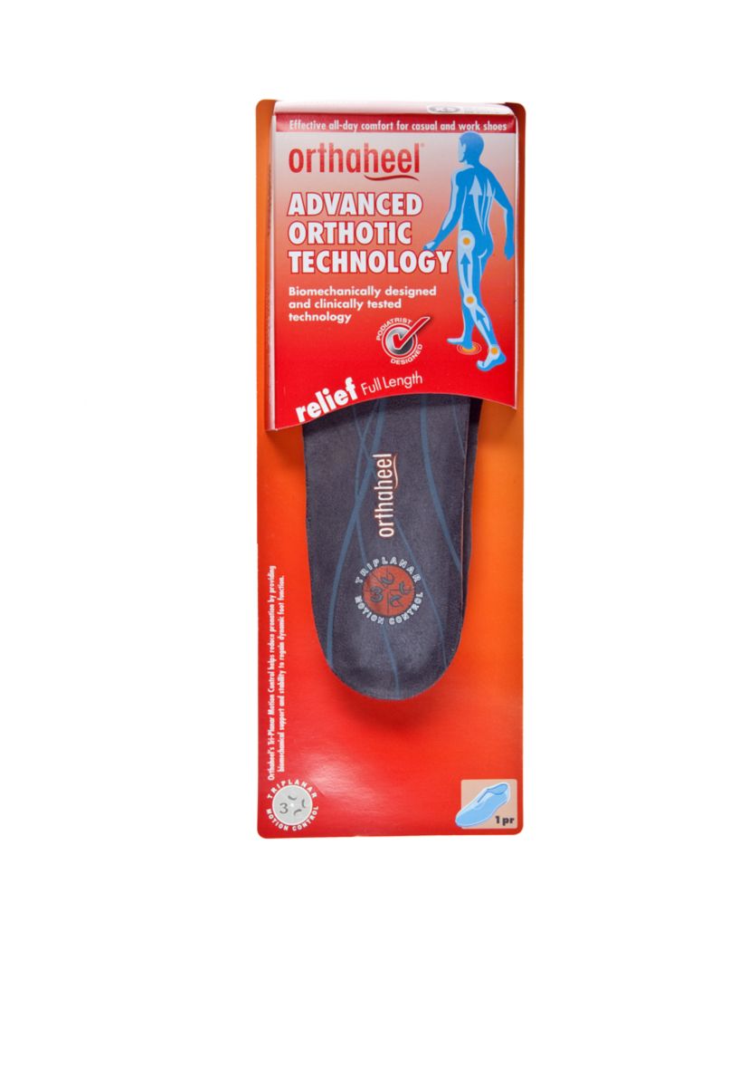 Relief Full Length Orthotic Shoe Insoles