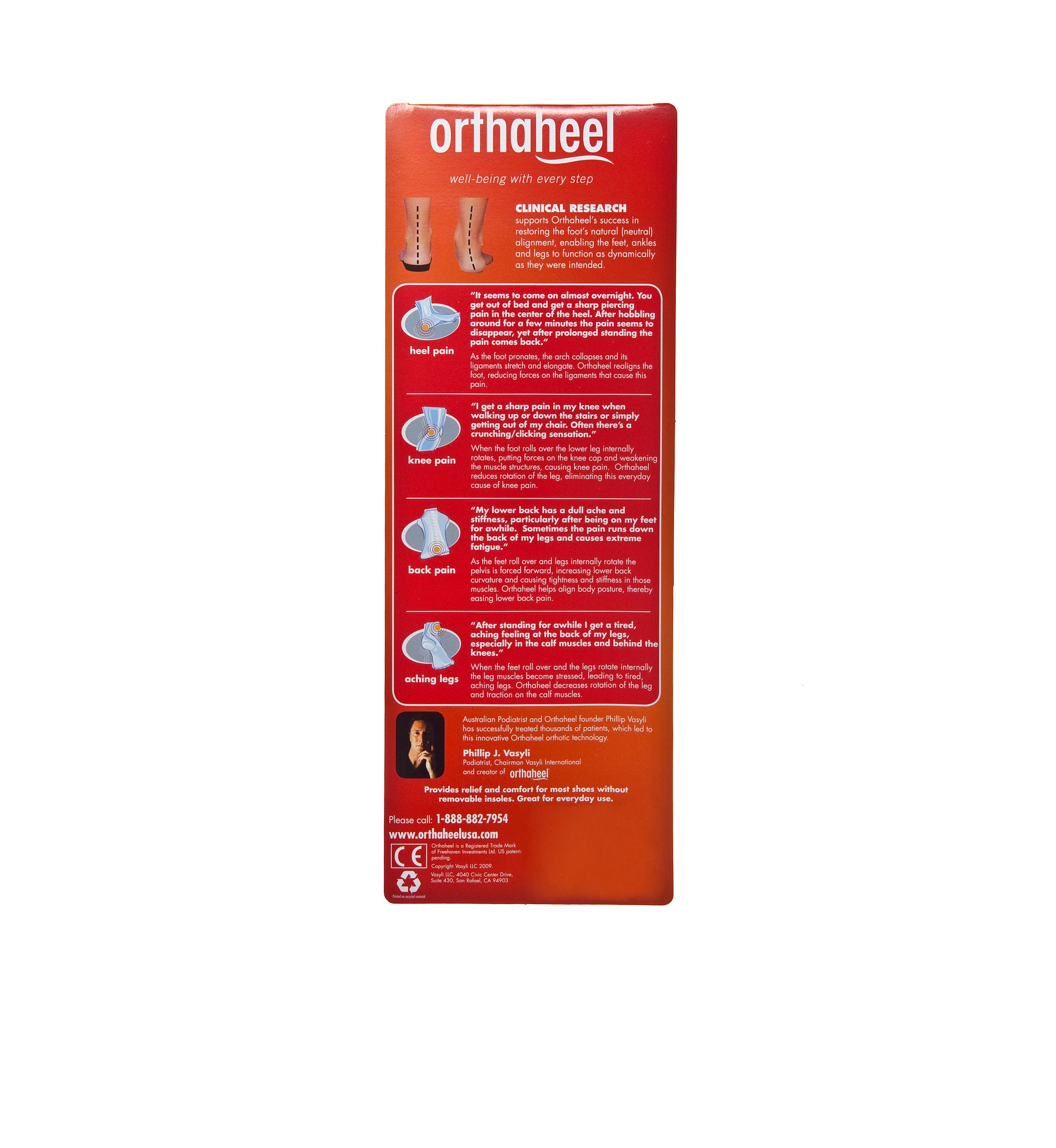 Relief Full Length Orthotic Shoe Insoles