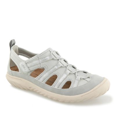 JBU Women's Cupcake Casual Mary Jane Shoes, Silver, 9.5M