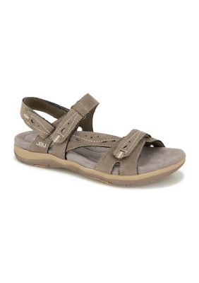 JBU Women's Stephie Vagan Sandals, Brown, 11M