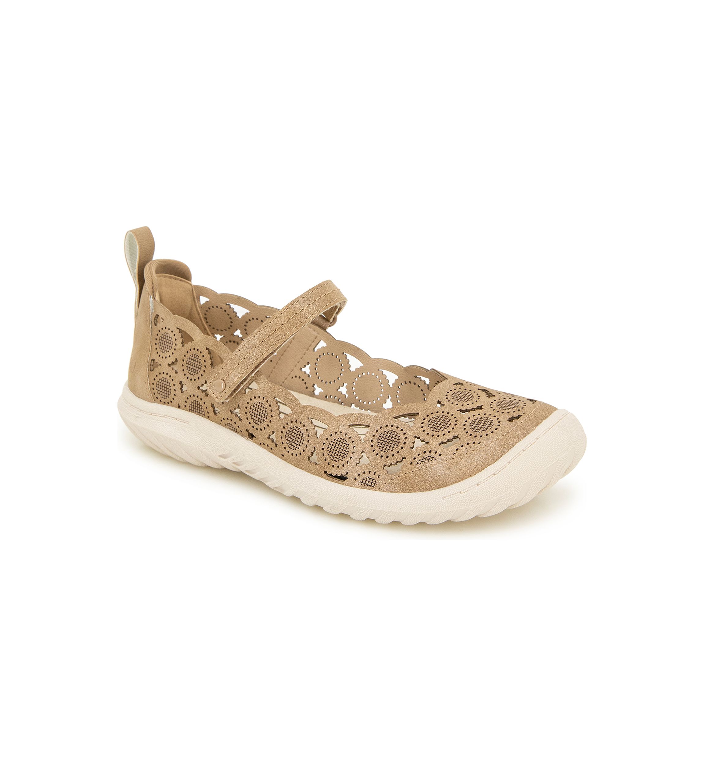 Shimmer Mary Jane Flats