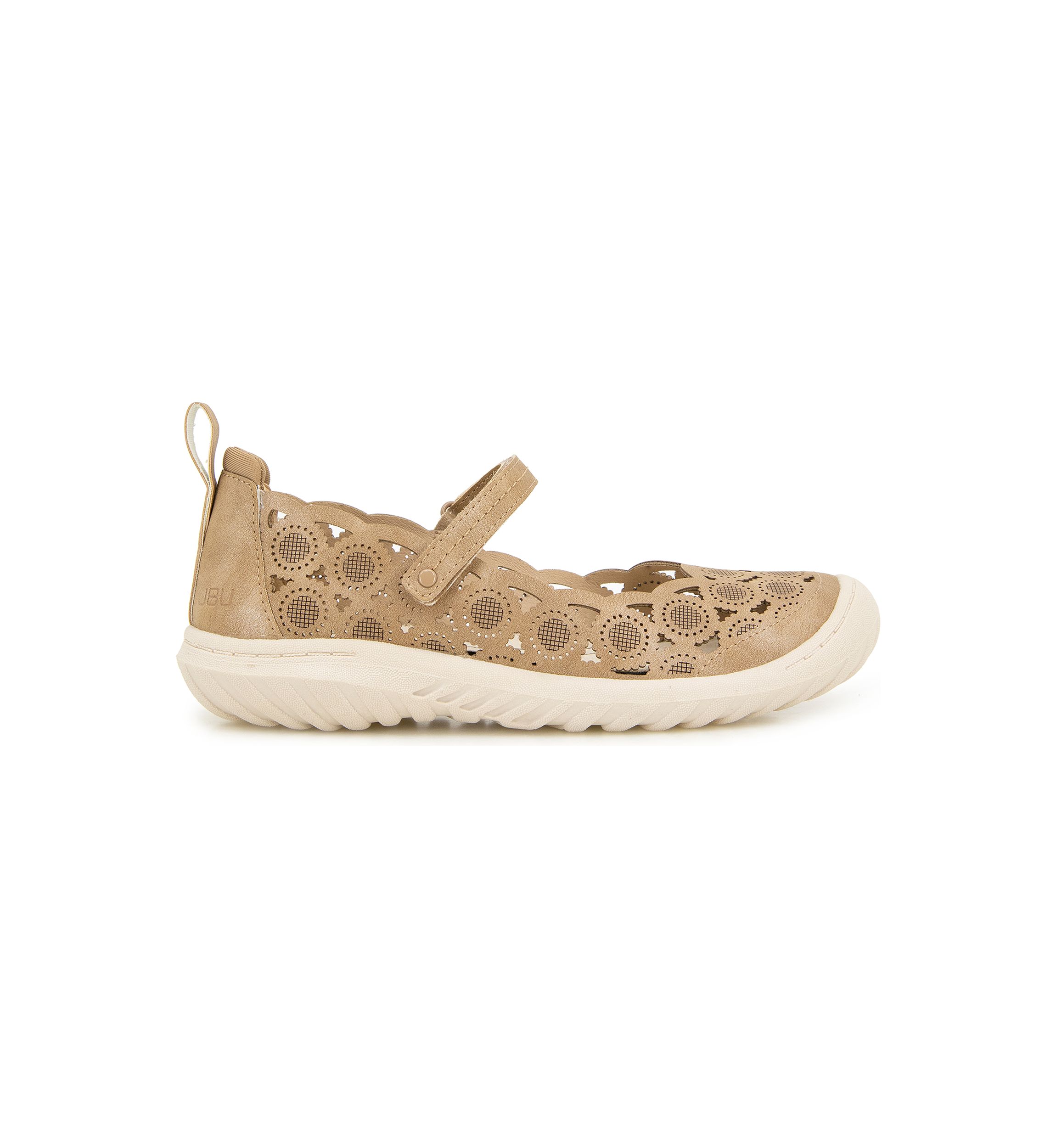 Shimmer Mary Jane Flats