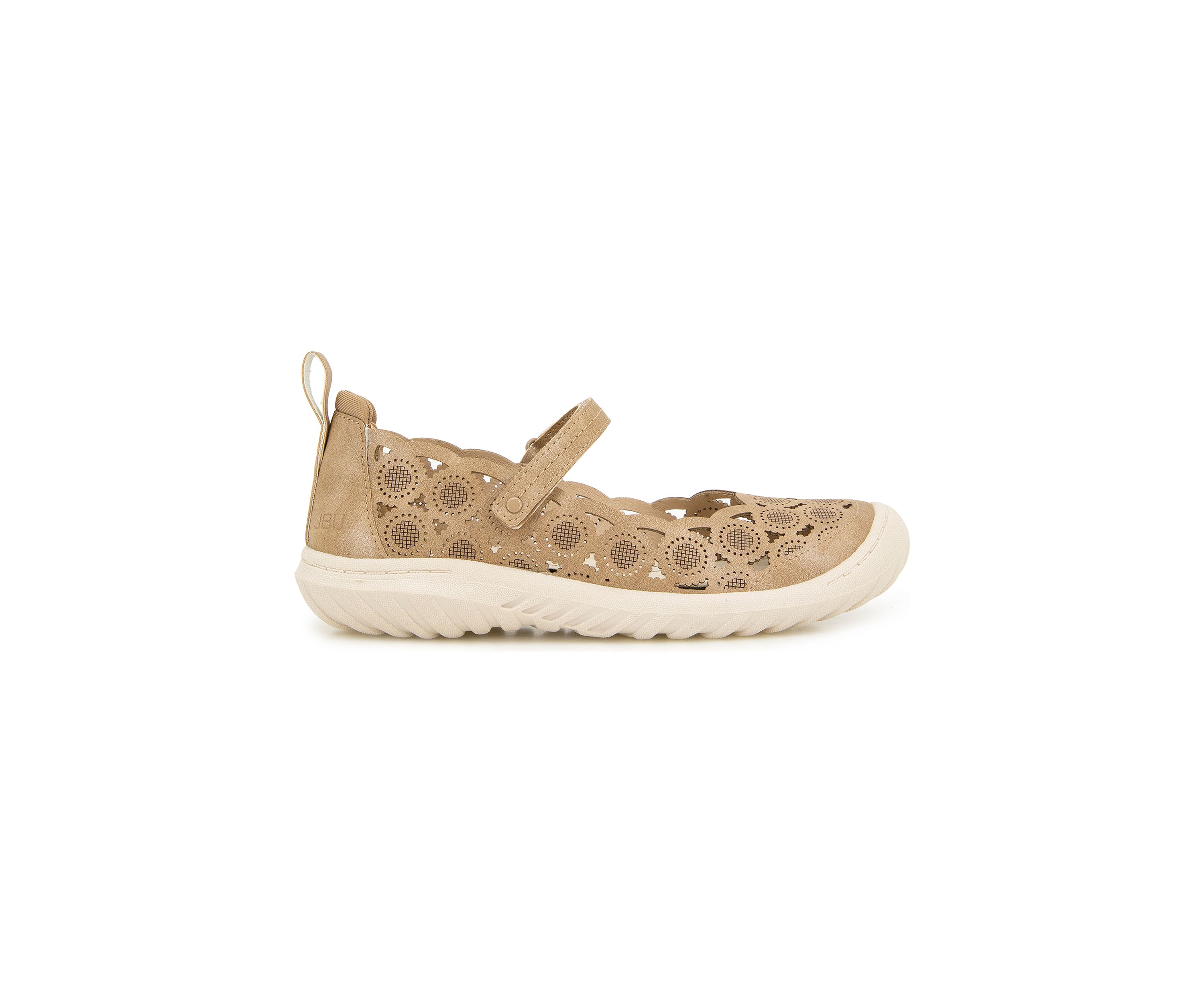 Shimmer Mary Jane Flats