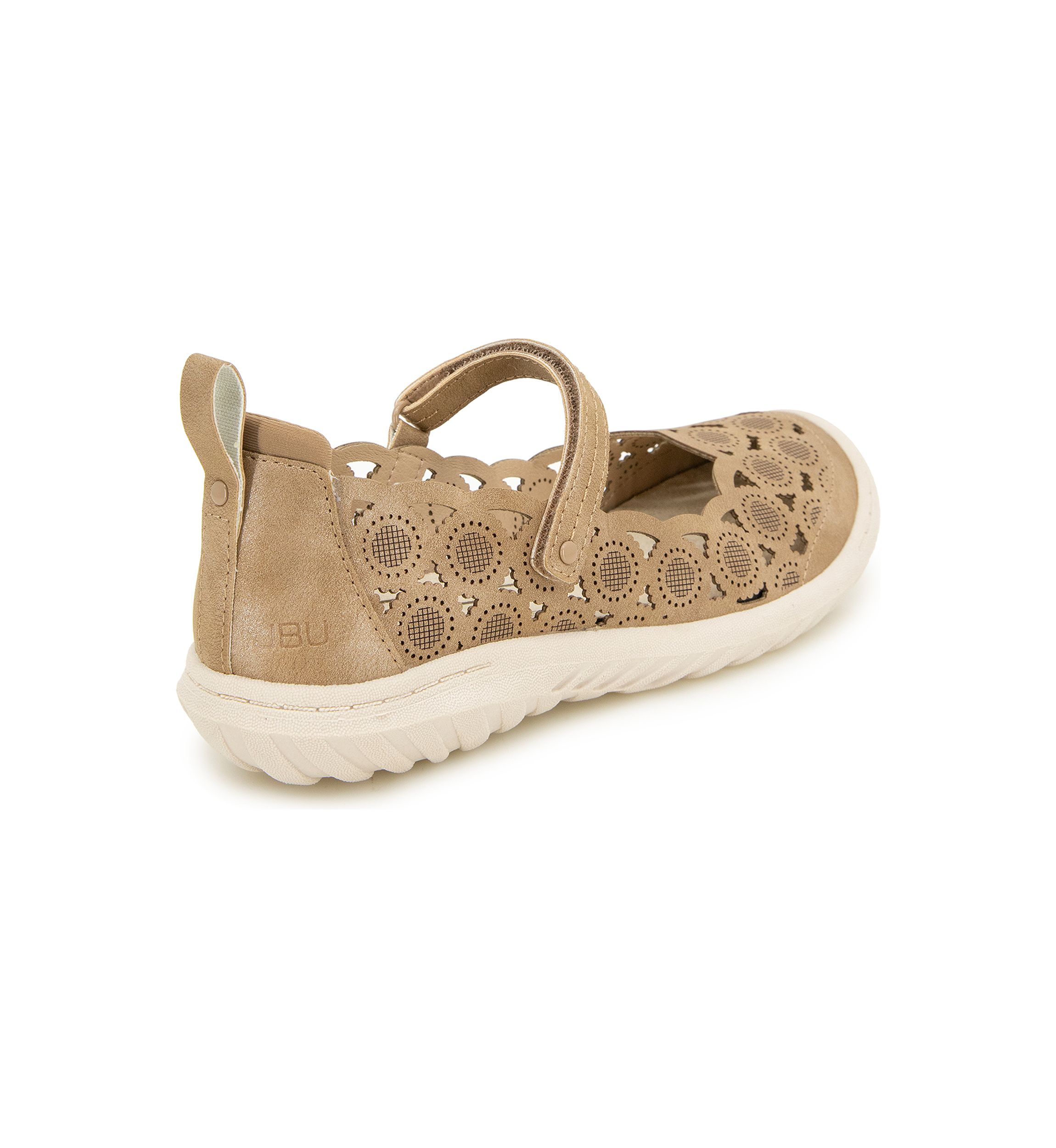 Shimmer Mary Jane Flats